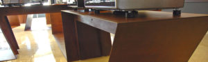 tables en acier corten